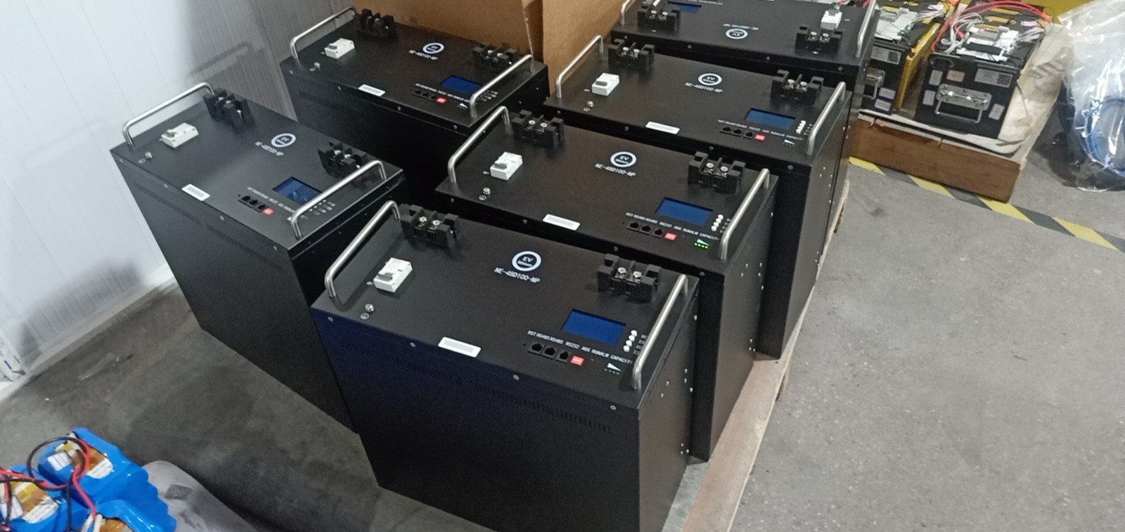 4 sets 48V100Ah battery shipped to Australia