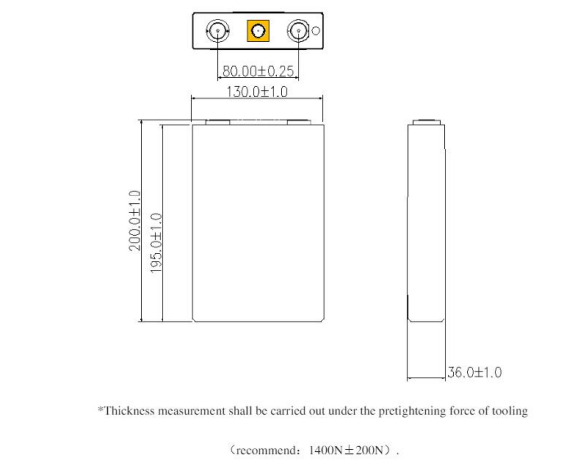 narada 100ah battery size