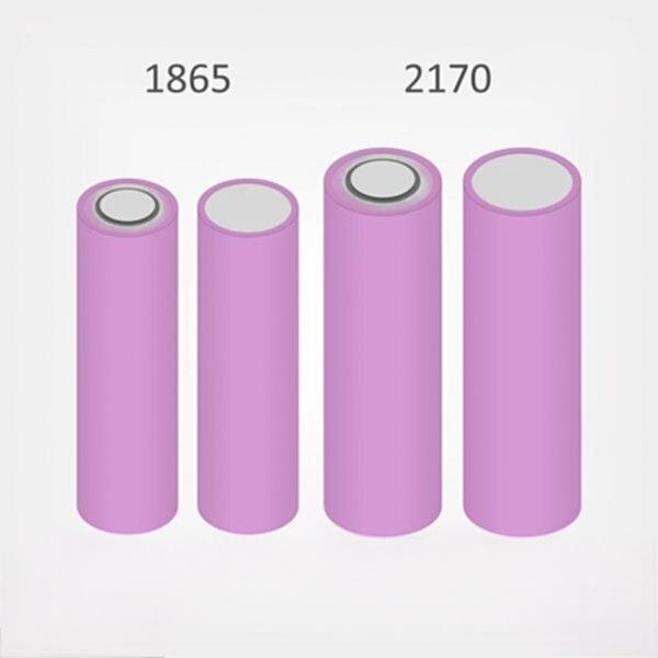 18650 battery and 21700 battery