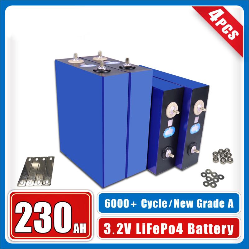 Lifepo 4 Battery Grade A Lifepo4 280AH Batteries 6000 Cycles Lifepo4  Rechargable Battery 12V 24V 48V Cells For Solar