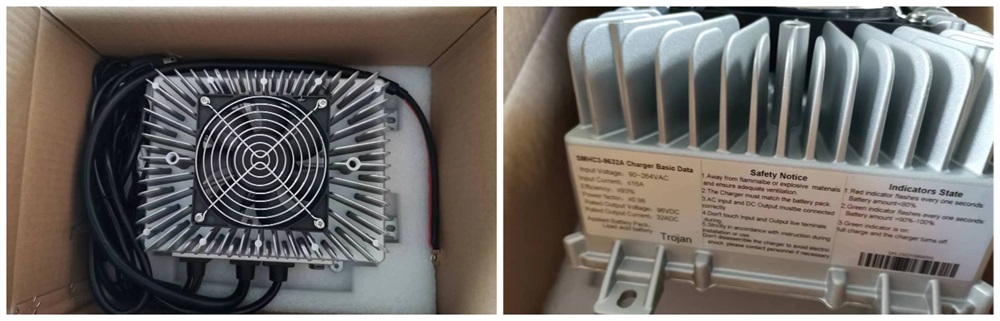 packing details of 3.3kw obc charger