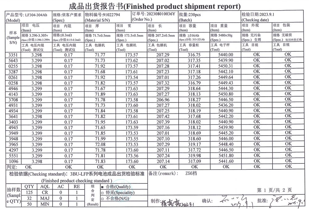 Test Report