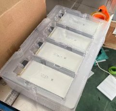 40pcs 3.65V 32Ah high-density pouch battery cells shipped to the United States