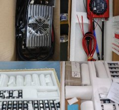 32pcs 320ah lifepo4 battery and 36V charger were shipped to canada