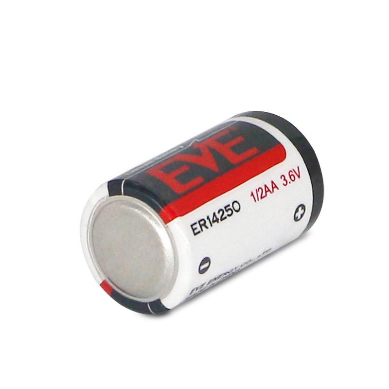 EVE 3.6V 1200mAh ER14250 Li SOCl2 Lithium Primary Battery