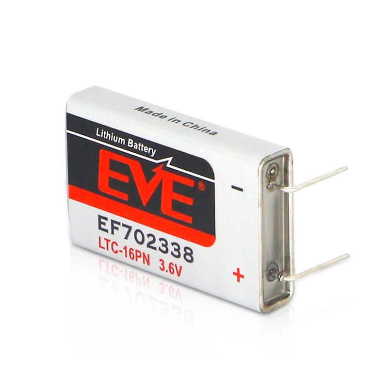 EVE EF702338 LTC-16PN 3.6V 1600mAh Thionyl Chloride Lithium Lisocl2 Battery