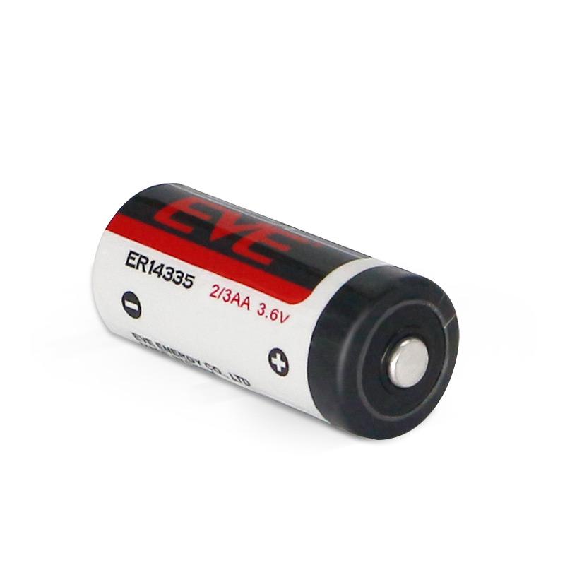 EVE ER14335 Li-SOCl2 3.6V 1650mAh 2/3AA Lithium Cylindrical battery Cell for Smart Meter