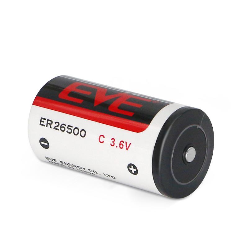 EVE ER26500 3.6 V Primary Lithium Thionyl Chloride Li SOCl2 8500mAh Battery